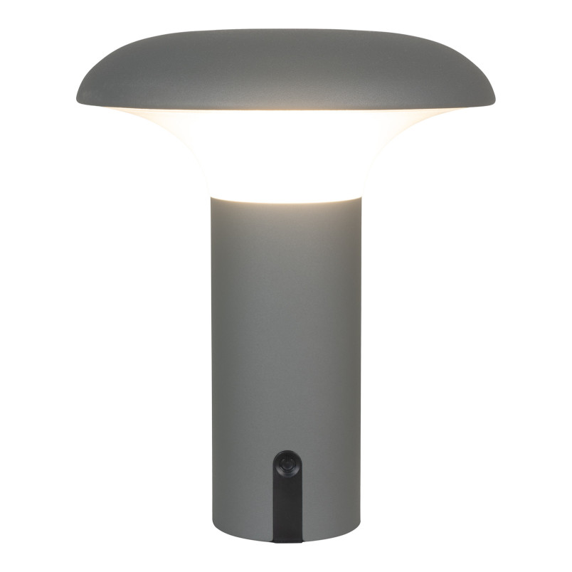 Lampa ogrodowa akumulatorowa Ramsey LED szara House Nordic