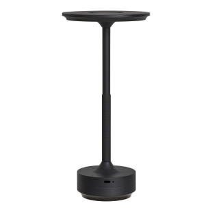 Lampa stołowa dotykowa - bezprzewodowa Lyneham LED czarna House Nordic