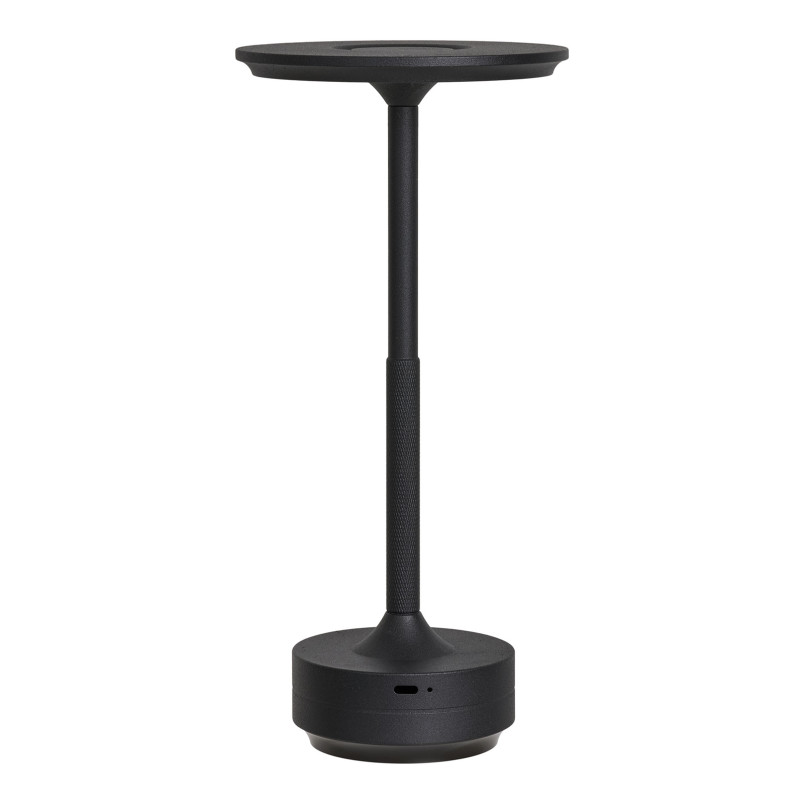 Lampa stołowa dotykowa - bezprzewodowa Lyneham LED czarna House Nordic