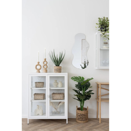 Lustro o organicznym kształcie Palermo 40x80cm House Nordic