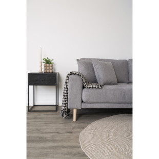 Narzuta / pled Side 130x180cm pepitka czarno-biała House Nordic