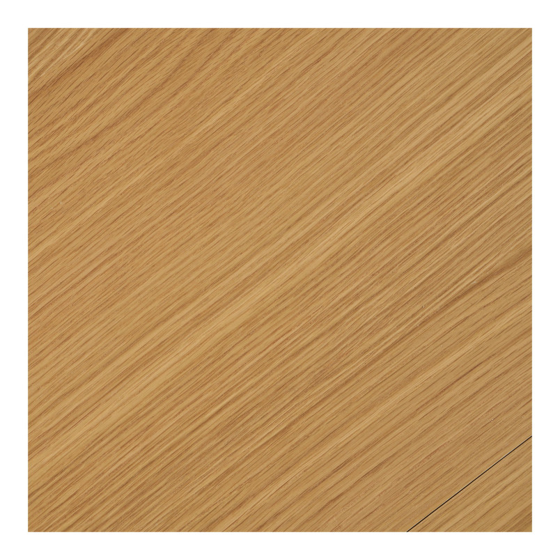 Stół okrągły rozkładany Bundaberg 120/120-220 cm fornir dębowy House Nordic