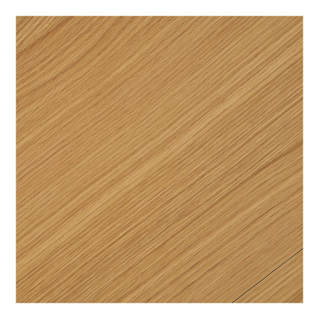 Stół okrągły rozkładany Bundaberg 120/120-220 cm fornir dębowy House Nordic