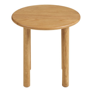 Stolik dębowy okrągły Jena 40cm House Nordic