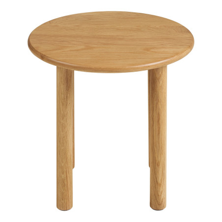 Stolik dębowy okrągły Jena 40cm House Nordic