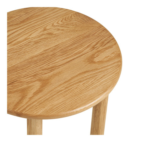 Stolik dębowy okrągły Jena 40cm House Nordic