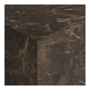 Stolik kawowy bryła Prague 60x80x40cm  imitacja marmuru House Nordic