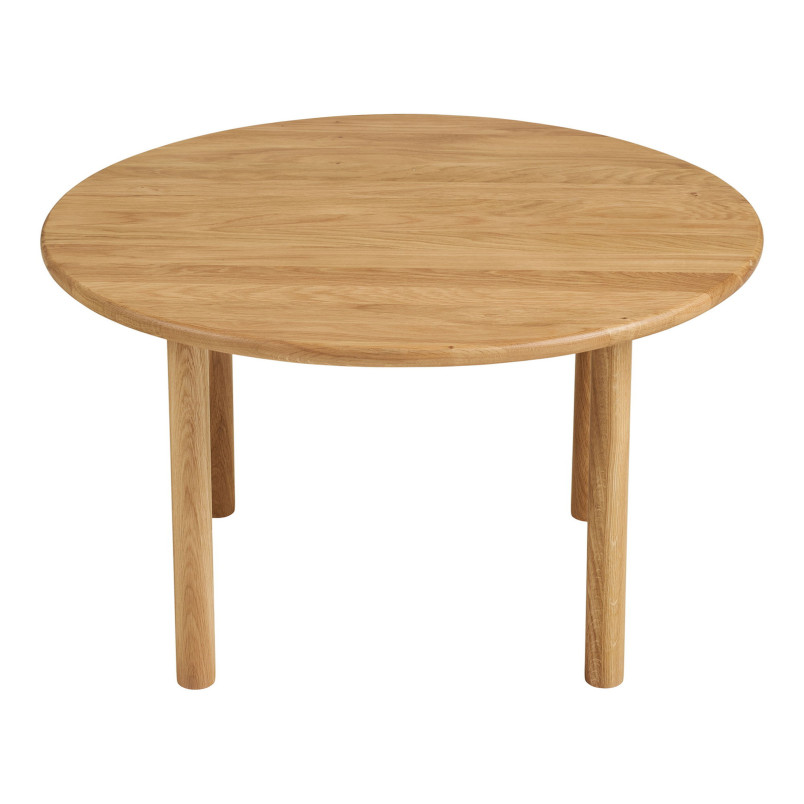 Stolik dębowy okrągły Jena 70cm House Nordic