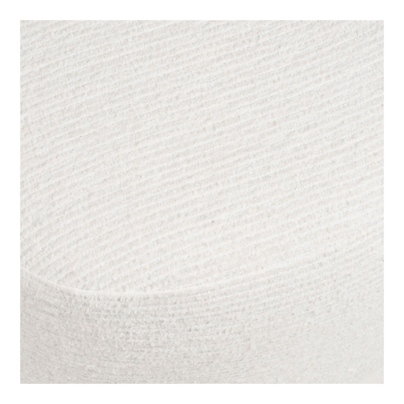 Pufa tapicerowana 55x40cm Hilo złamana biel House Nordic