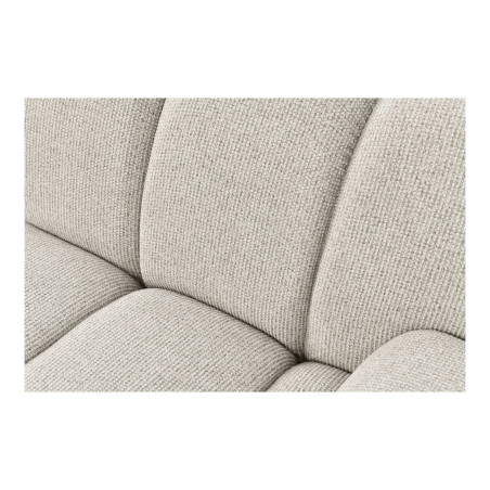 Sofa modułowa Taza 3,5-osobowa z pufem piaskowa, lewa House Nordic