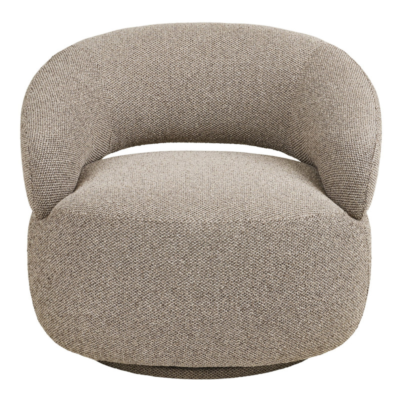 Fotel tapicerowany organiczny Sion piaskowy House Nordic