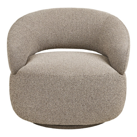 Fotel tapicerowany organiczny Sion piaskowy House Nordic