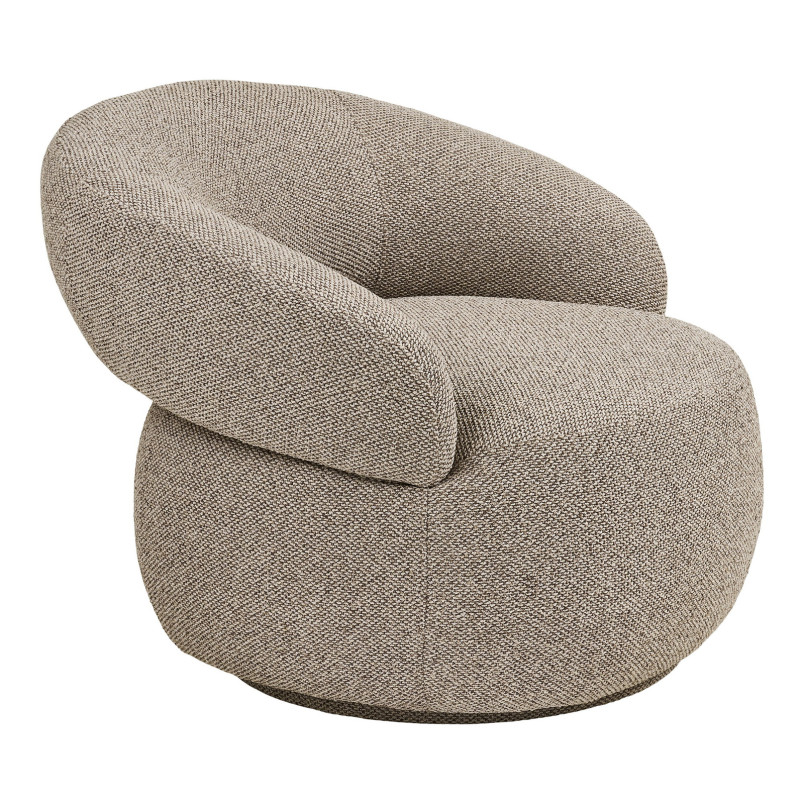 Fotel tapicerowany organiczny Sion piaskowy House Nordic