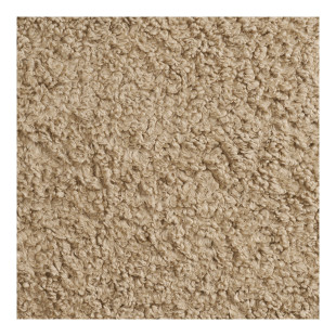 Fotel obrotowy tapicerowany - tkaniana boucle Messina jasny brąz House Nordic