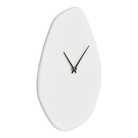 Zegar ścienny o organicznym kształcie Vienna 33cm biały House Nordic