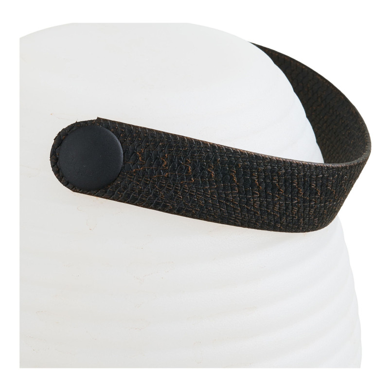 Lampa ogrodowa przenośna Derry LED RGM 13cm biała z paskiem House Nordic