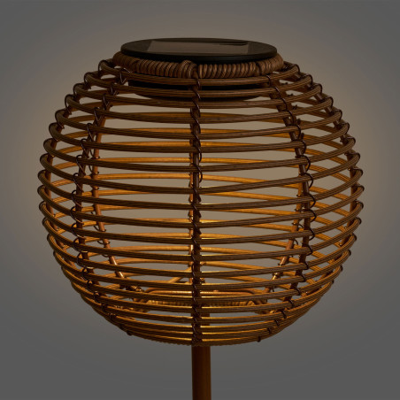 Lampion ogrodowy solarny - kula LED Carlisle 17cm House Nordic