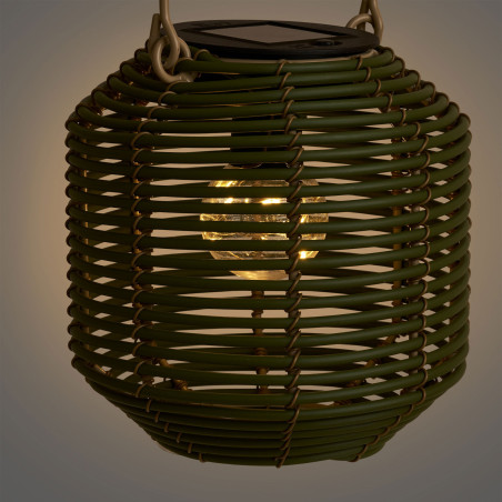 Lampion ogrodowy Crewe zielony 15cm House Nordic