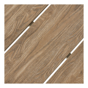 Zestaw mebli ogrodowych Abela aluminium / materiał drewnopodobny kolor piaskowy / naturalny House Nordic