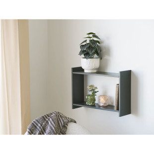 Zestaw 2 świeczników szklanych beżowy / zielony House Nordic