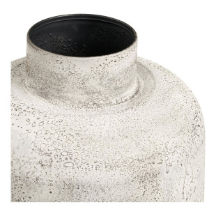Wazon metalowy w stylu wabi-sabi Hou 60,5x24cm antyczny beż House Nordic