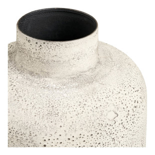 Wazon metalowy w stylu wabi-sabi Hou 78,5x24cm antyczny beż House Nordic