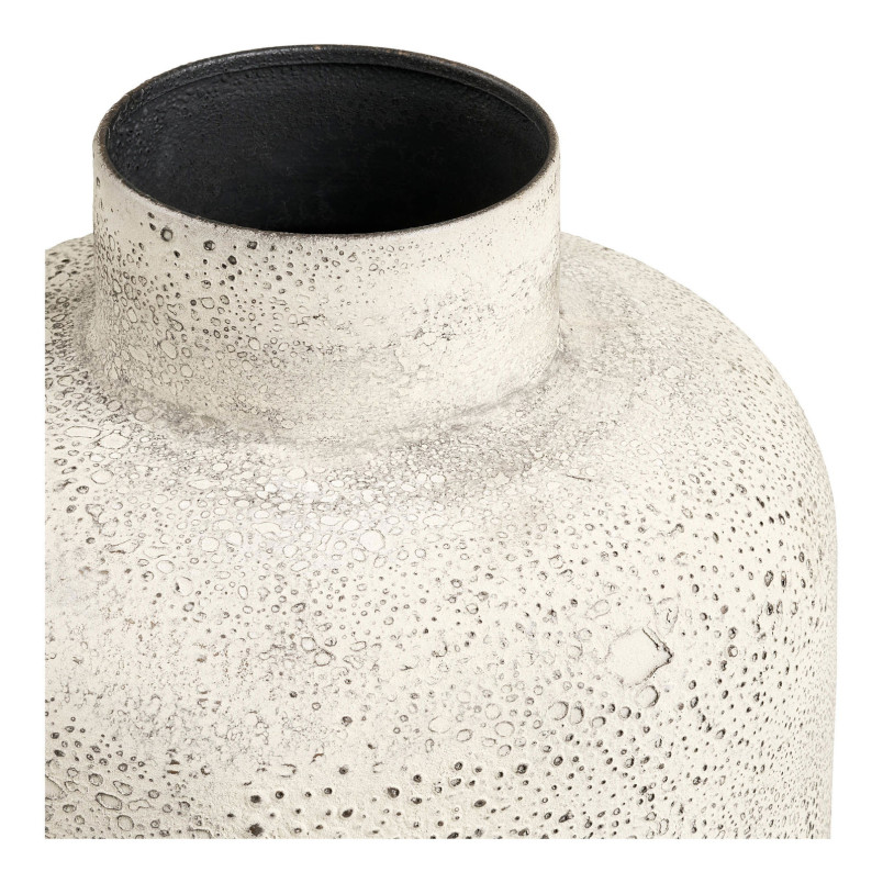 Wazon metalowy w stylu wabi-sabi Hou 78,5x24cm antyczny beż House Nordic