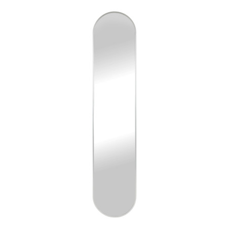 Lustro owalne w srebrnej ramie Hennetved 35x170cm House Nordic