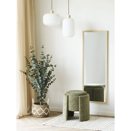 Lustro ścienne w drewnianej ramie Scottsdale 45x110cm House Nordic