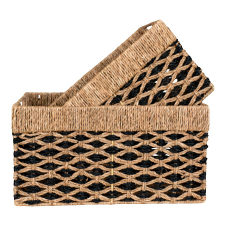 Zestaw 2 koszy Salar trawa morska House Nordic