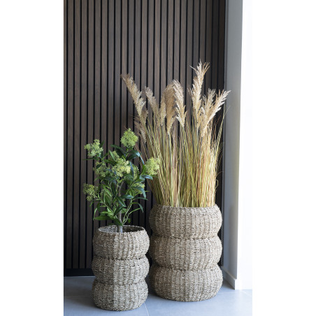 Zestaw 2 koszy Sarbas trawa wodna House Nordic