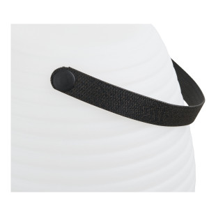 Lampa ogrodowa przenośna Derry LED RGM 20,5cm biała z paskiem House Nordic
