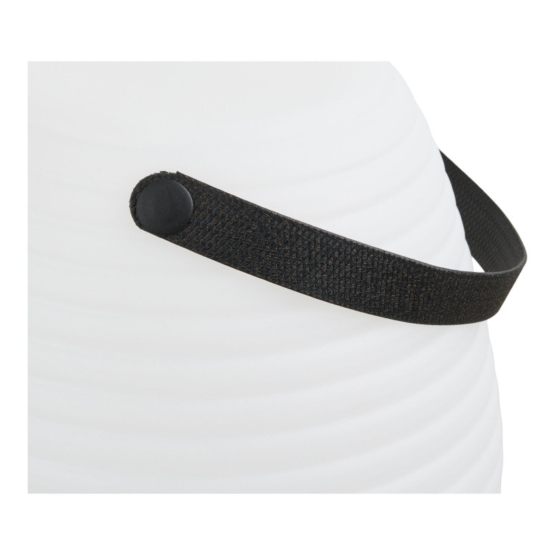Lampa ogrodowa przenośna Derry LED RGM 20,5cm biała z paskiem House Nordic