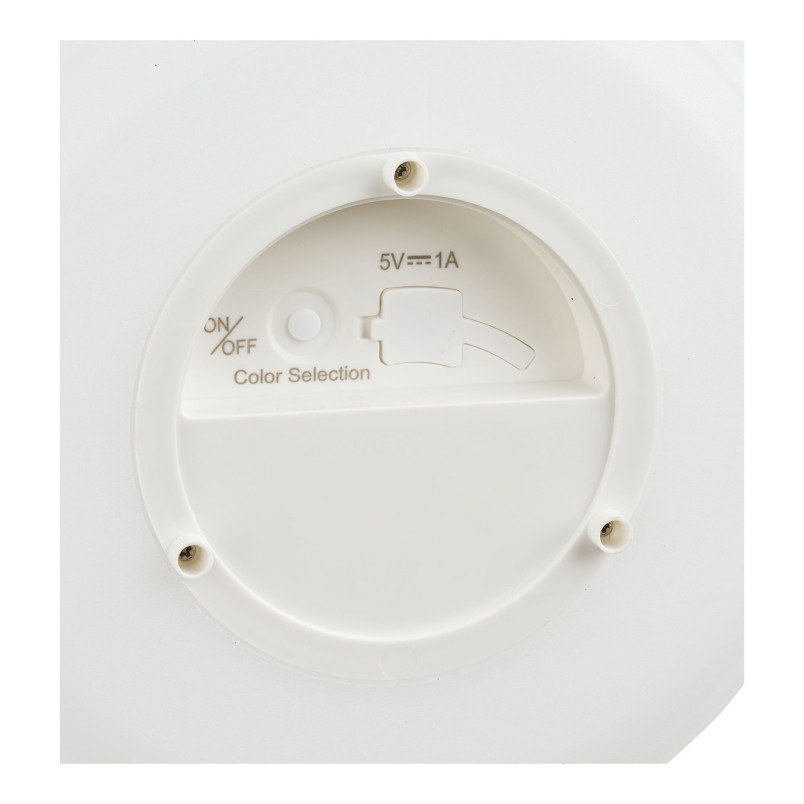 Lampa ogrodowa przenośna Derry LED RGM 20,5cm biała z paskiem House Nordic