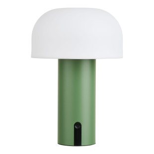 Lampa akumulatorowa ogrodowa Soham LED 22cm biało-zielona House Nordic