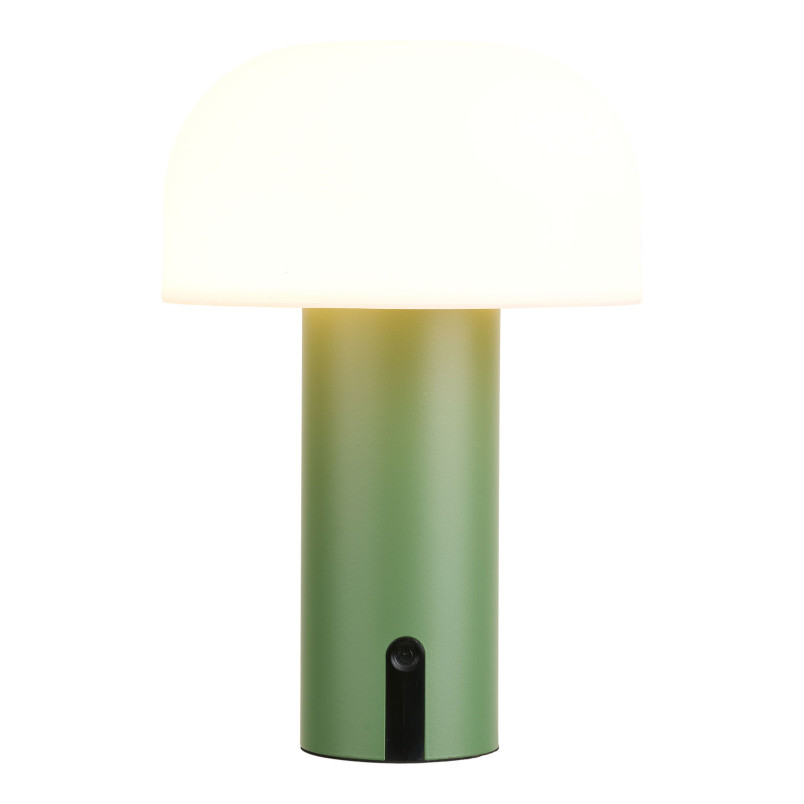 Lampa akumulatorowa ogrodowa Soham LED 22cm biało-zielona House Nordic