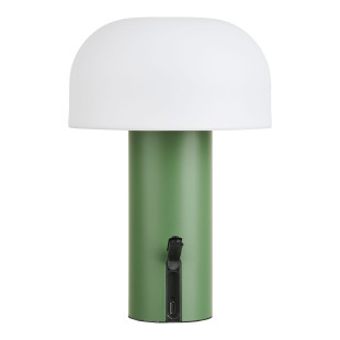 Lampa akumulatorowa ogrodowa Soham LED 22cm biało-zielona House Nordic