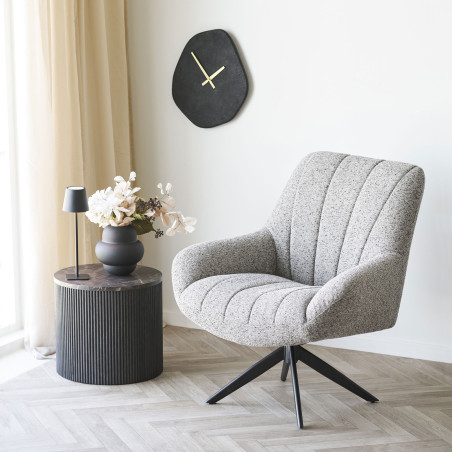 Lampa stołowa akumulatorowa Bradford LED H37cm czarna House Nordic