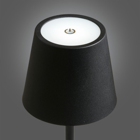 Lampa stołowa akumulatorowa Bradford LED H37cm czarna House Nordic