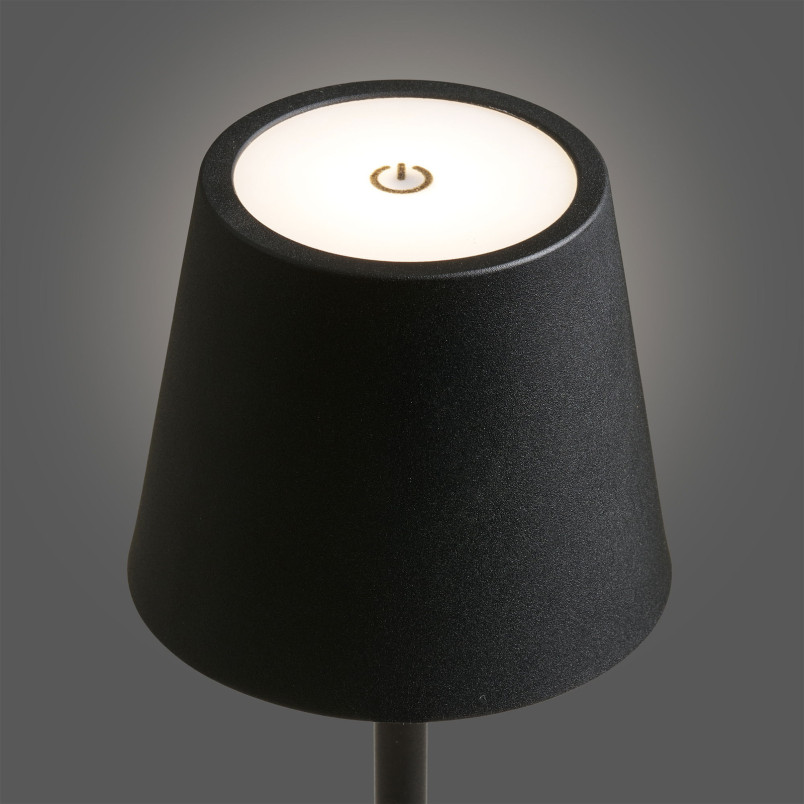 Lampa stołowa akumulatorowa Bradford LED H37cm czarna House Nordic
