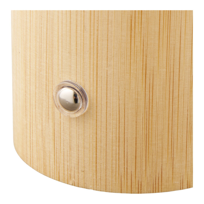Lampa stołowa akumulatorowa Stafford H18cm drewno / biały House Nordic