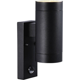 Kinkiet zewnętrzny Nordlux Tin Maxi Sensor - czarny | Oświetlenie