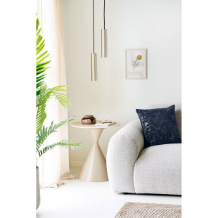 Lampa wisząca tuba Paris 6cm srebrna House Nordic