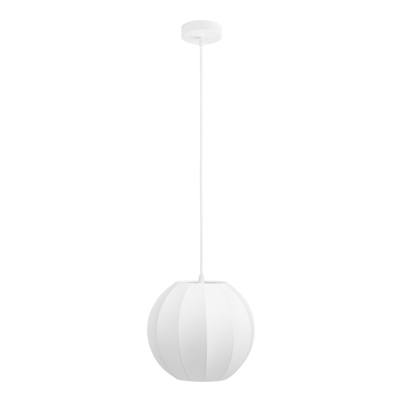 Lampa wisząca kula japandi Coventry biała 25cm biała House Nordic