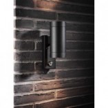 Kinkiet zewnętrzny Nordlux Tin Maxi Sensor - czarny | Oświetlenie