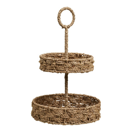 Taca Rifbjerg trawa morska naturalna 25x40,5 cm House Nordic