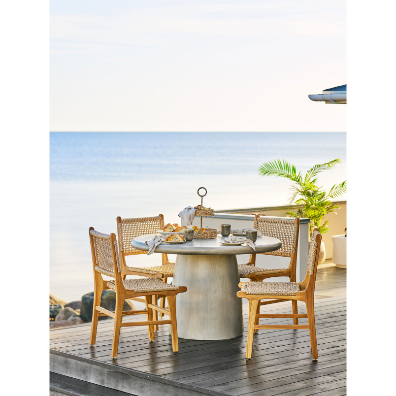 Taca Rifbjerg trawa morska naturalna 25x40,5 cm House Nordic