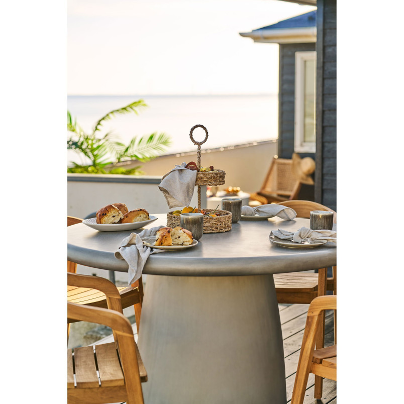 Taca Rifbjerg trawa morska naturalna 25x40,5 cm House Nordic