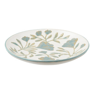 Taca ceramiczna Miorzb 35,5c kwiatowy wzór House Nordic
