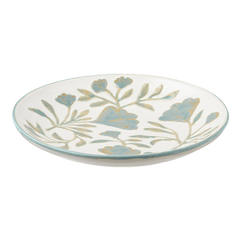 Taca ceramiczna Miorzb 35,5c kwiatowy wzór House Nordic